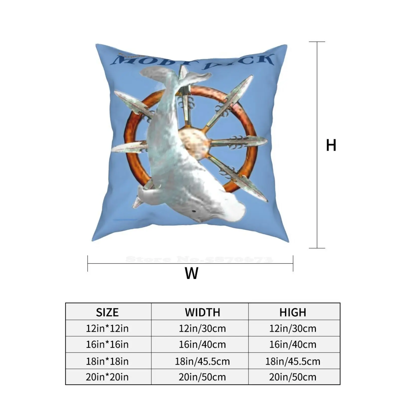 Наволочка для подушки Moby члена искусственная кожа наволочка Melville литература