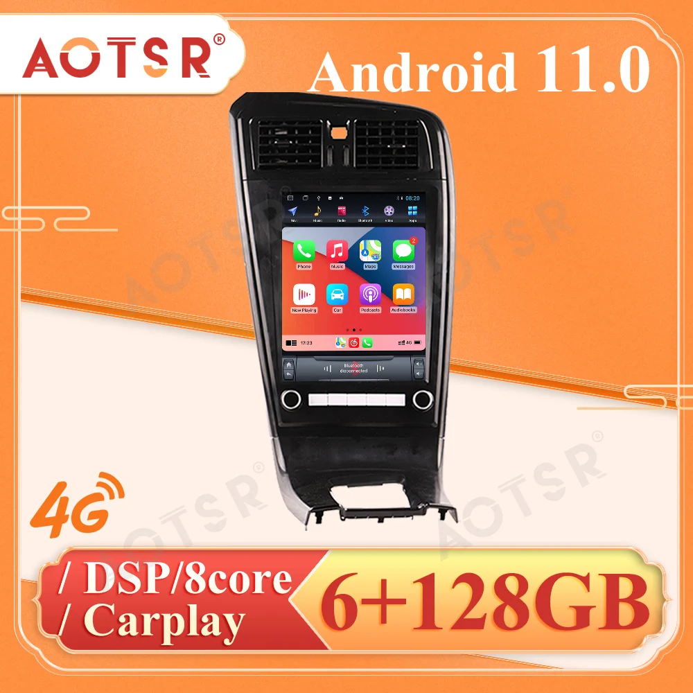 

Автомобильный мультимедийный плеер, 6 + 128 ГБ, 8 ядер, Android 11, для Volvo XC60