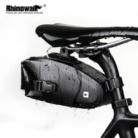 rhinowalk rain bike bag bicycle saddle bag reflective rear large volume seatpost mountain bike an zuo bao bike bag accessories