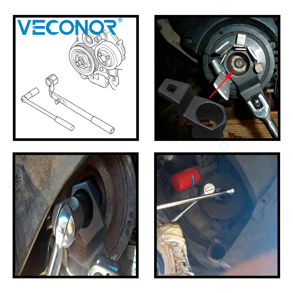 Инструменты для синхронизации Honda держатель шкива коленчатого вала специальный