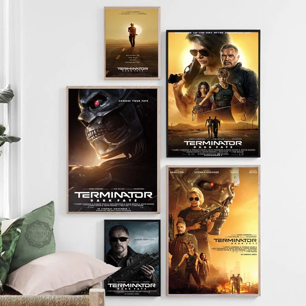 Художественный декор Терминатор темная Fate Классическая серия фильмов Арнольд