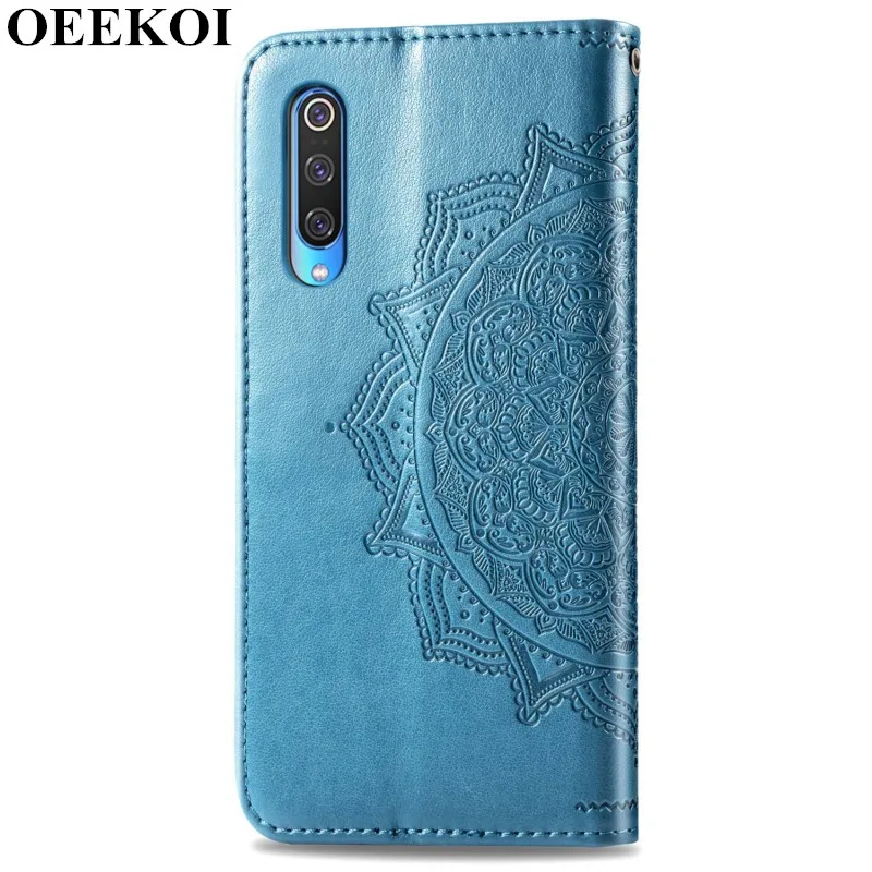 Чехол-книжка OEEKOL Datura с цветами кожаный чехол для Xiaomi Mi CC9 Pro/CC9e/CC9/9 SE/9/Play/Max 3/8