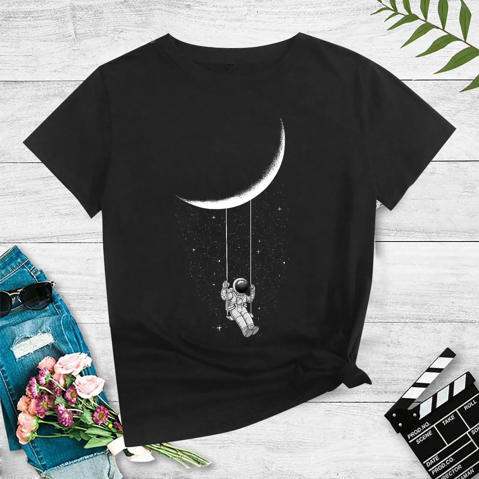 

T Shirt Women Summer Oversized Basic Tees Casual Tshirt O Neck Clothes Fashion Short Sleeve T-shirt Female Top Tees Graphic Tops