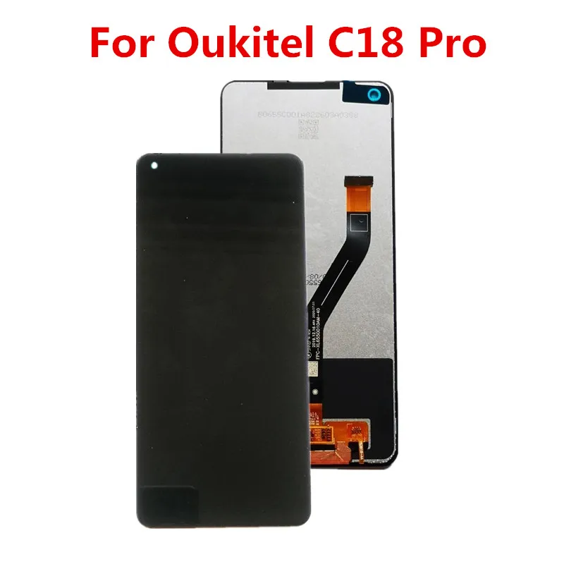 Для OUKITEL C18 PRO 6,55 'ЖК-дисплей в сборе + сенсорный экран дигитайзер Ремонт панель стекло для OUKITEL C18 PRO