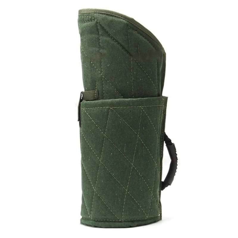 

Strong Linen Dog Bite Sleeve Tugging Puppy Playing Chewing Toy Hand Glove Arm Leg Protection for Small Dogs Training Biting LXAC