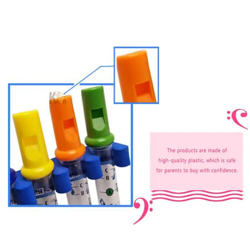 5 шт. водная флейта Игрушка Дети Музыка Душ Ванна мелодии красочные игрушки