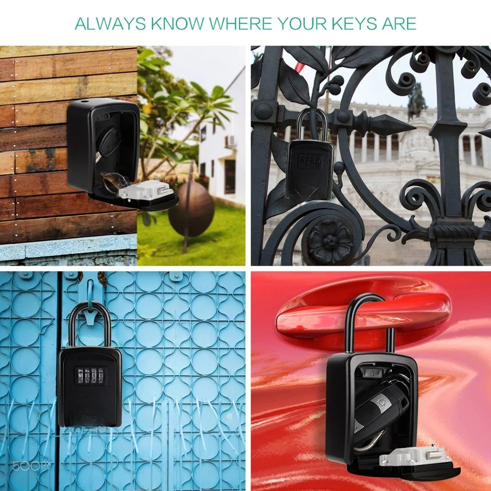 

Password Key Box Outdoor Key Safe Lock Box Decoration Key Code Box Key Storage Lock Box Wall Mounted Password Box