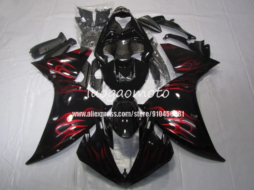 

Injection motorcycle Bodywork for wine red black YZF R1 2012 2013 2014 Body Kits for YZFR1 fairings for YAMAHA 13 14 12
