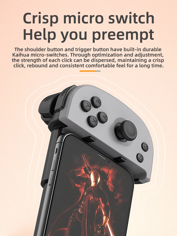 Мобильный игровой контроллер PXN P30PRO стрейчевая ручка подходит для Android и iPhone