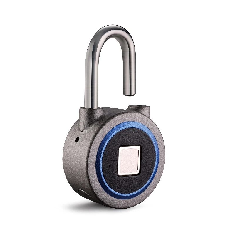 

Mini BT Padlock Phone APP Waterproof Keyless Fingerprint Lock Unlock Anti Theft Door Lock for IOS Android