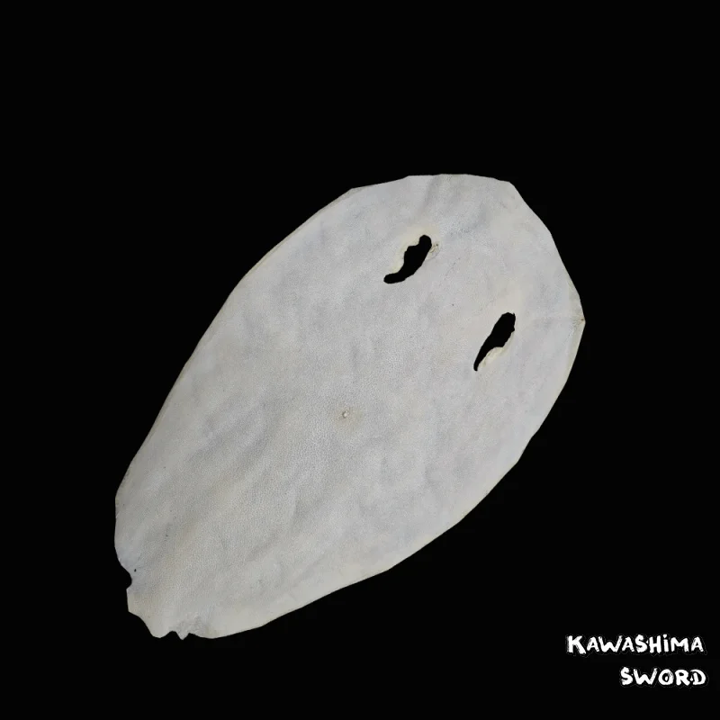 Японский меч Tsuka с такой же деревянной ручкой обернутый натуральный морской скат