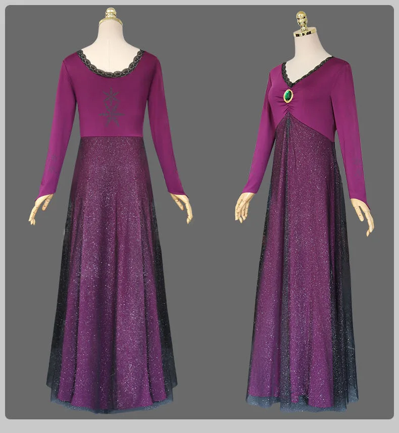 Женский костюм Эльзы замер 2 маскарадный для Хэллоуин и Рождество костюмы