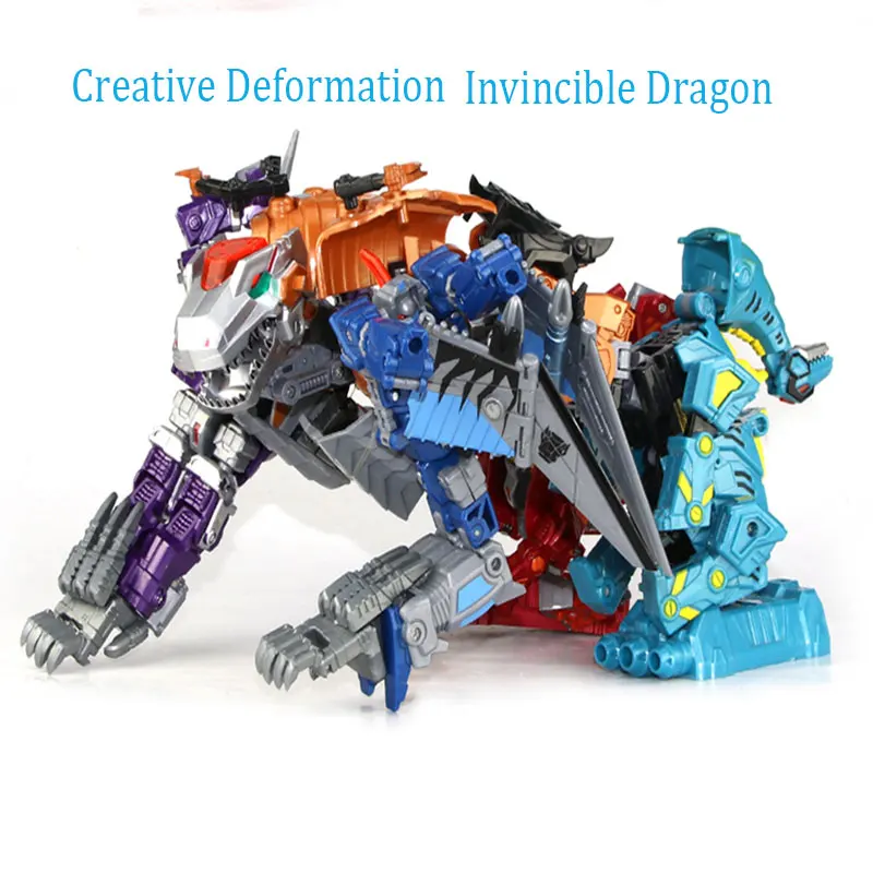 Dinotrux Voltron блок динозавров роботы трансформатор игрушечные модели робот игрушка