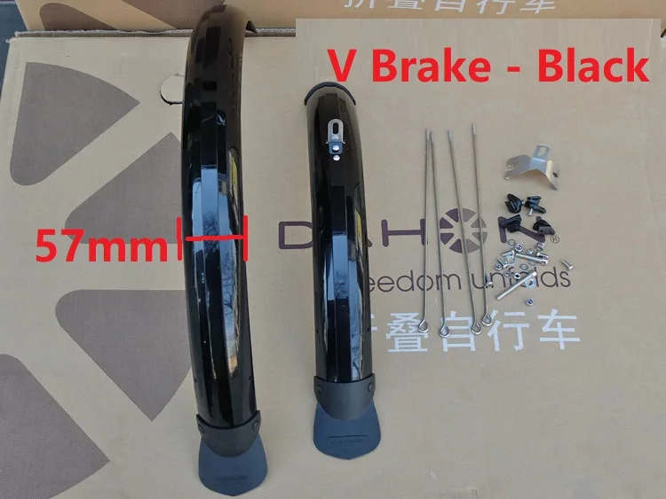 Складное пластиковое крыло для велосипеда переднее и заднее 20 дюймов Da-hon SP8 SP18