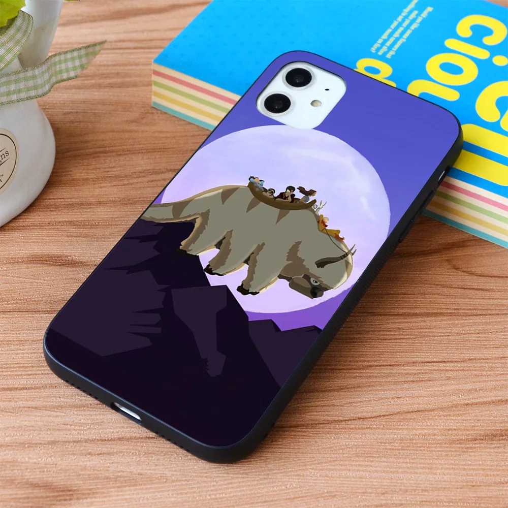 

For iPhone Team Avatar on Appa Wallpaper Soft TPU border Apple iPhone Case