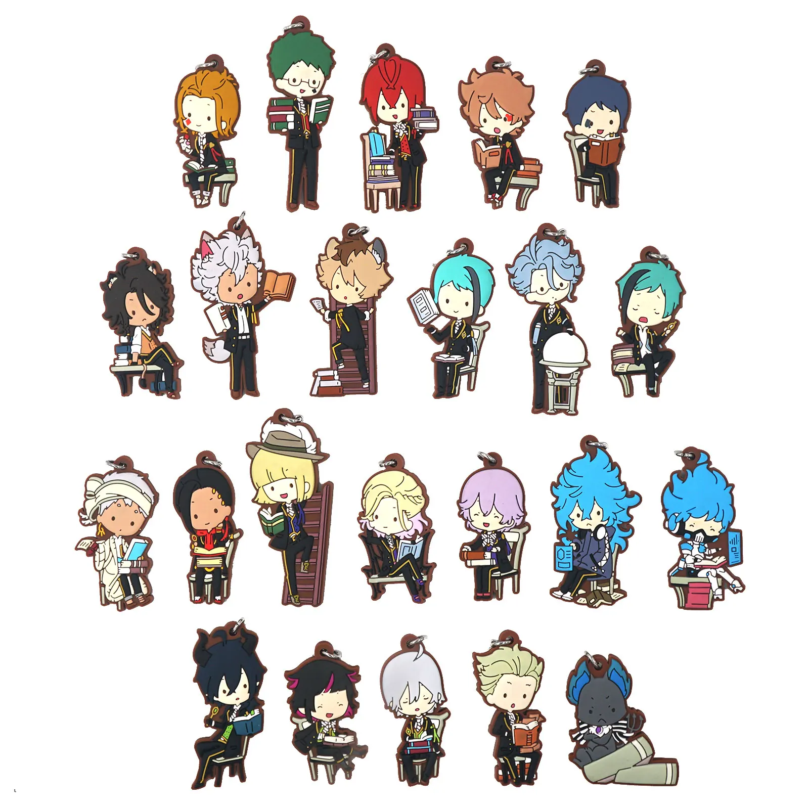 

Крученая страна чудес, игровая загадка, розовые сердца, Leona, Kingscholar, кожух идии, маллей, дракония, милый резиновый брелок на ремешке