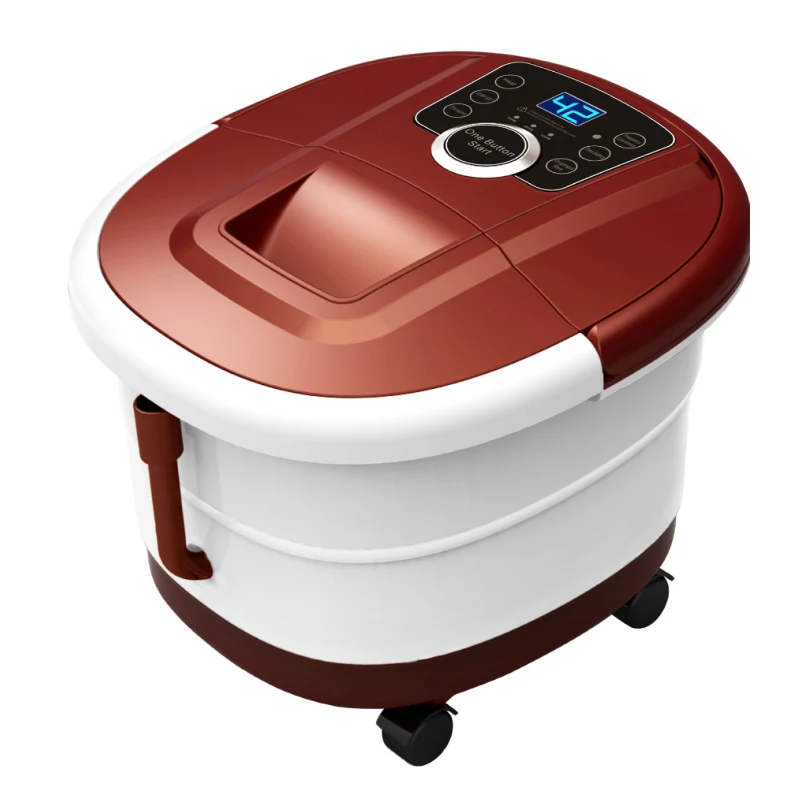 Новая электрическая ванна для ног полностью автоматический массажер отдыха и