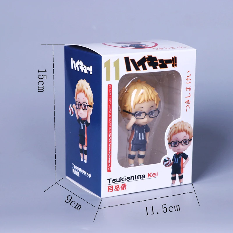 

Haikyu Anime Figures Hinata Shoyo Kageyama Tobio Action Figures Cute Toys Collector Brinquedos Sport Doll Figurine Haikyu Toy
