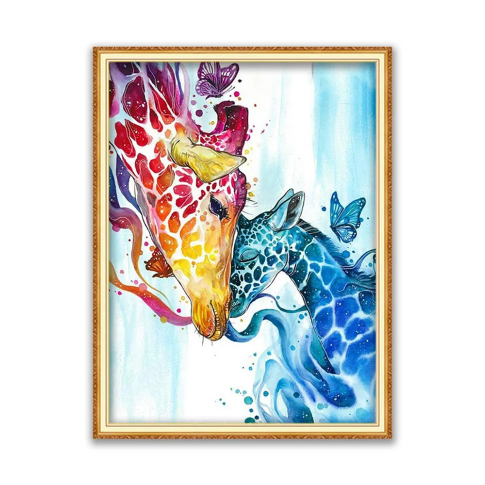 

Набор для вышивки крестиком 11CT с изображением жирафа