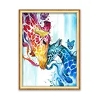 Набор для вышивки крестиком 11CT с изображением жирафа