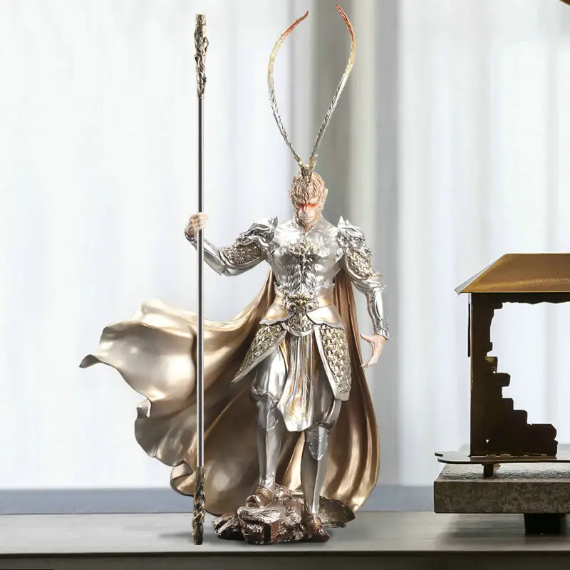 Статуэтка Обезьяна Король для украшения гостиной домашний декор полимерная на