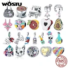 Бусина-Шарм для браслета из серебра 925 пробы