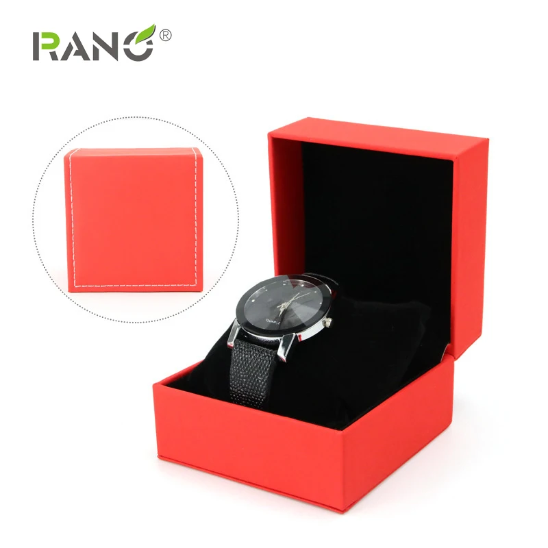 RANO 3 цвета искусственная кожа Изысканный Ститч один слот часы браслет чехол