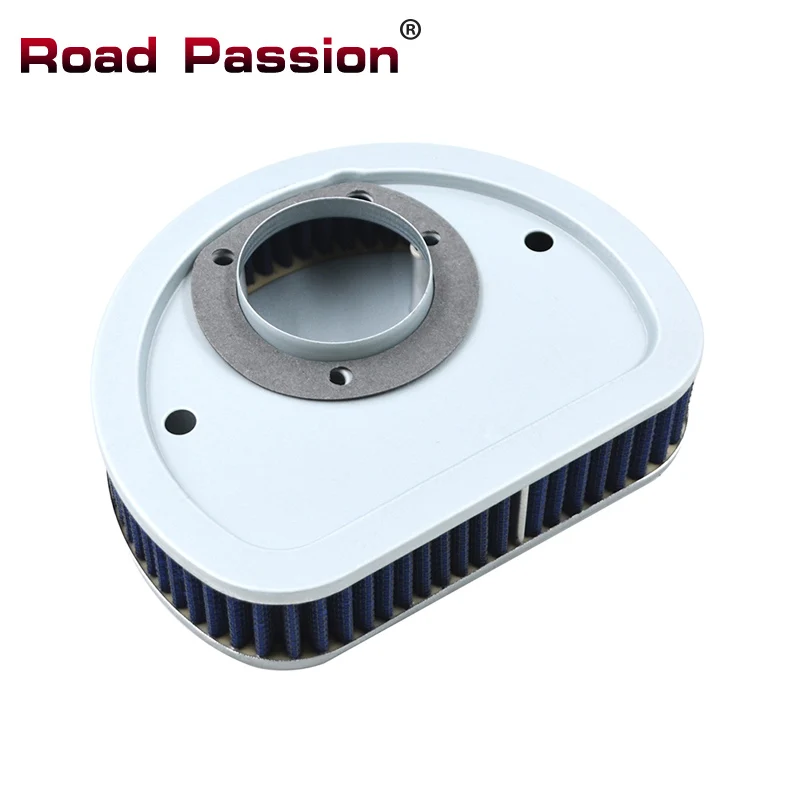 Road Passion Motorcycle Air Filter For HARLEY FLHX FLHXI Street Glide FLST Heritage Softail FLSTC FLSTF FLSTFB FLSTFI FLSTS FLTR |