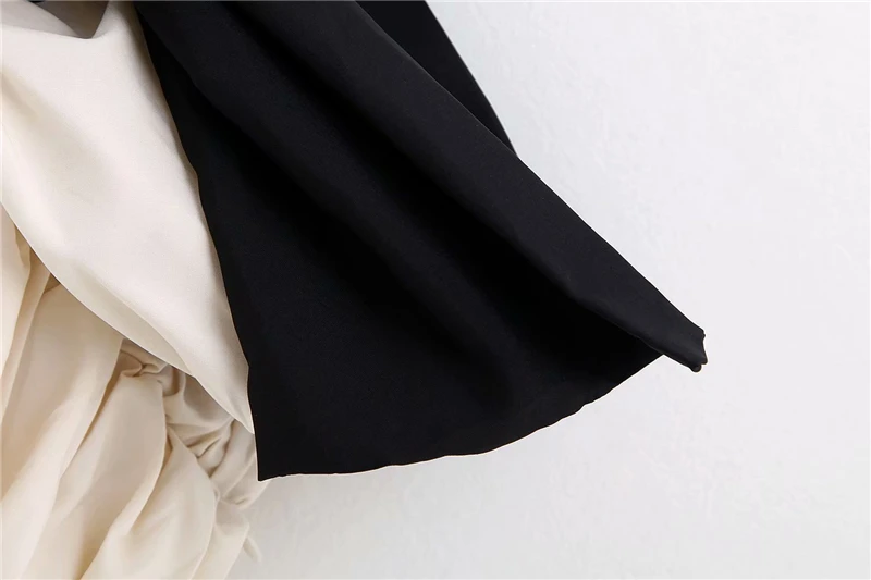 Bazaleas сексуальный черный бандаж лук обрезанный камзол шик крем рюшами кроп Топы Ретро хлопок женские летние майки Прямая