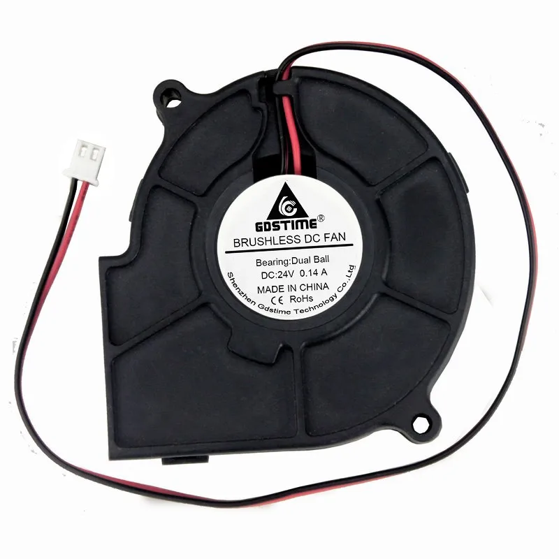 Вентилятор для отвода тепла турбины 12 В 24 7 5 см 75 мм 7530