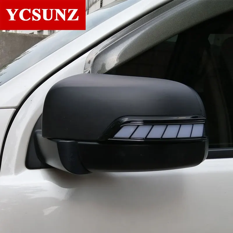 Светодиодный зеркальный чехол для Ford Ranger 2012- T6 T7 T8, двойная кабина с подсветкой