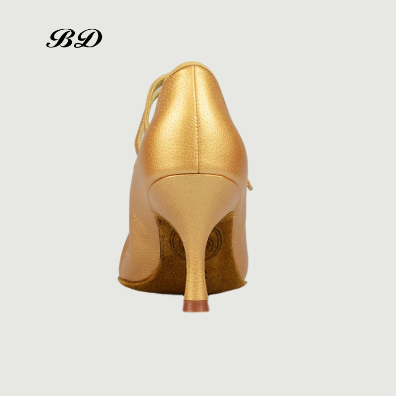 Топ Обувь для танцев Подлинная BD 119 современный Танцы обуви взрослых средний и