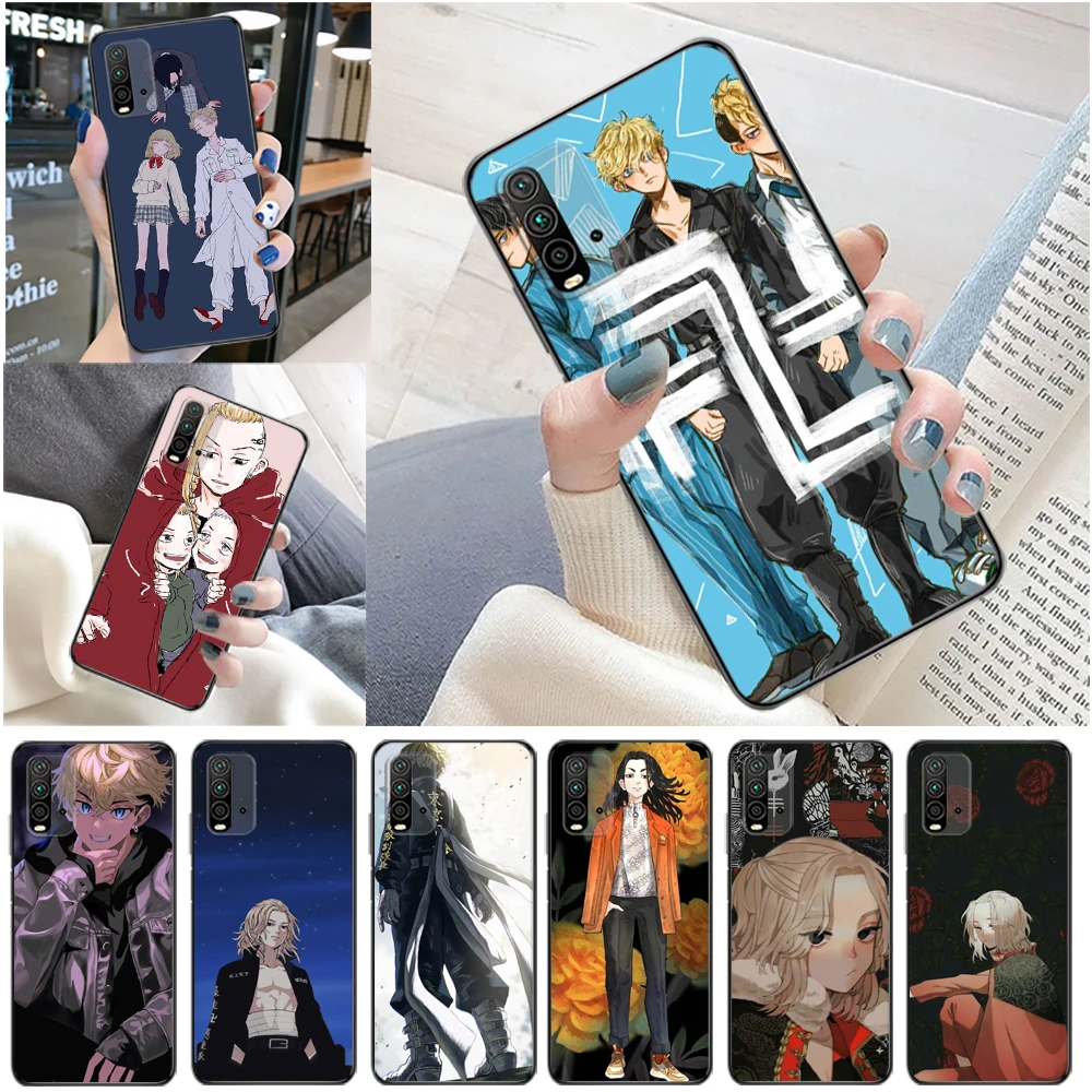 

Anime Tokyo Revengers Manjiro Sano Phone Case For Xiaomi Redmi K20 K30 K40 Pro Plus K30 Pro K40 Note 9 9T 9S Pro Max 5G Carcasa