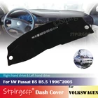 Противоскользящая накладка на приборную панель для Volkswagen VW Passat B5 B5.5 1996  2005, защитная накладка, автомобильные аксессуары, искусственная кожа 2004