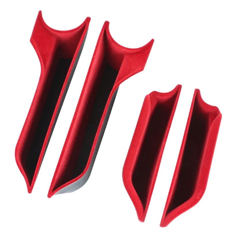 for mini cooper s f55 jcw f56 accessories flocking car door handle storage box for mini f55 mobile phone holder bag case free global shipping