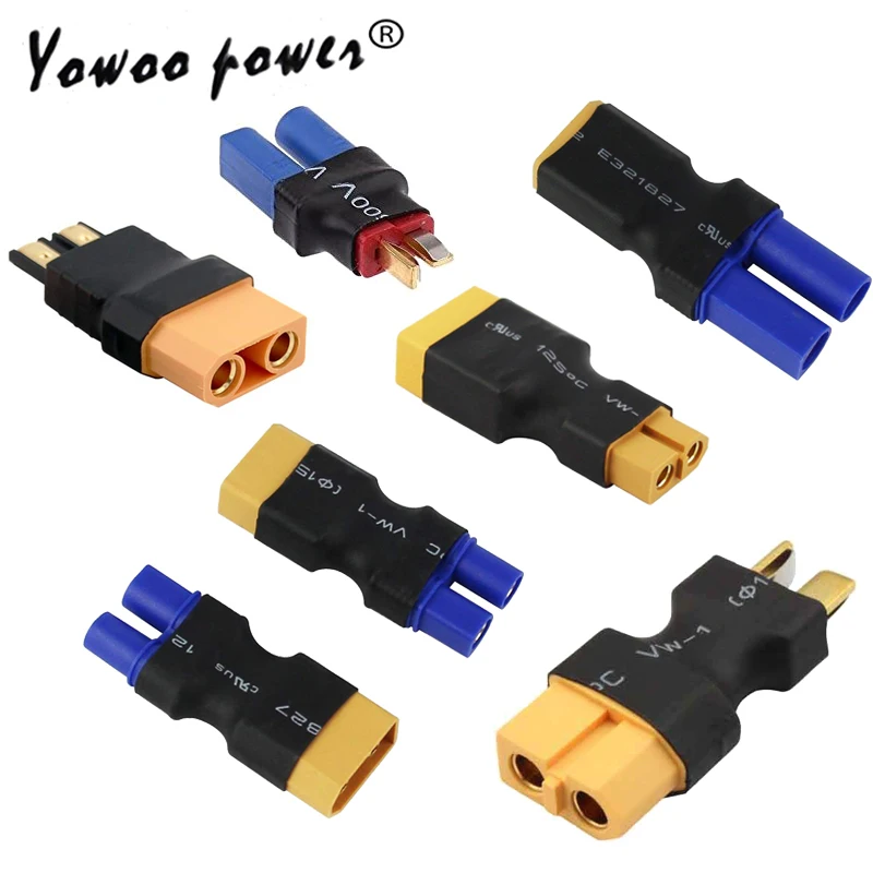 Переходник Amass XT60 на XT90 TRX XT30U EC3 EC5 4 0 ММ конвертер банана Мама папа для батарей Lipo