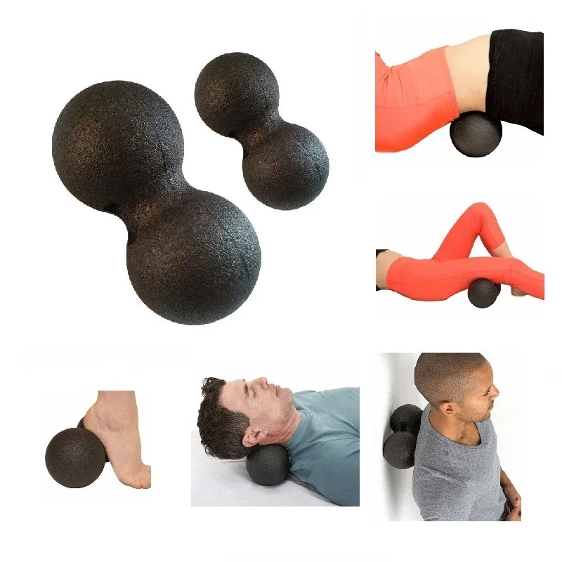

EPP 12cm Myofascia Ball Peanut Massage Ball High Density Lightweight Fitness Body Fascia Massage Yoga Exercise Relieve Pain