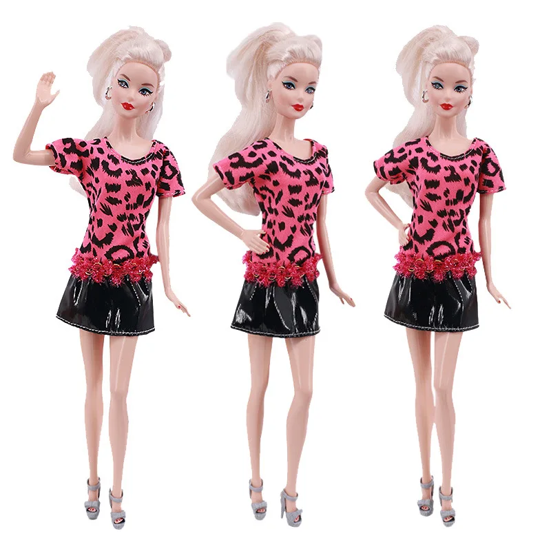 

2021 New Paris Fashion Dress Trousers Outfit Suit Sets for Barbie BJD FR SD Doll Clothes Collection Accessories Toys for Girl