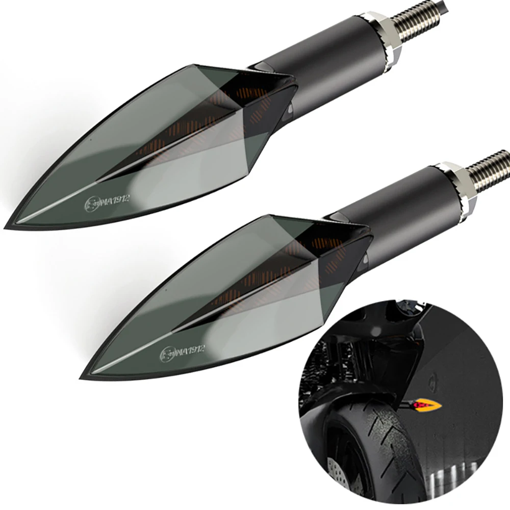 2 шт. светодиодный сигнальный тормозной светильник для мотоцикла аксессуары