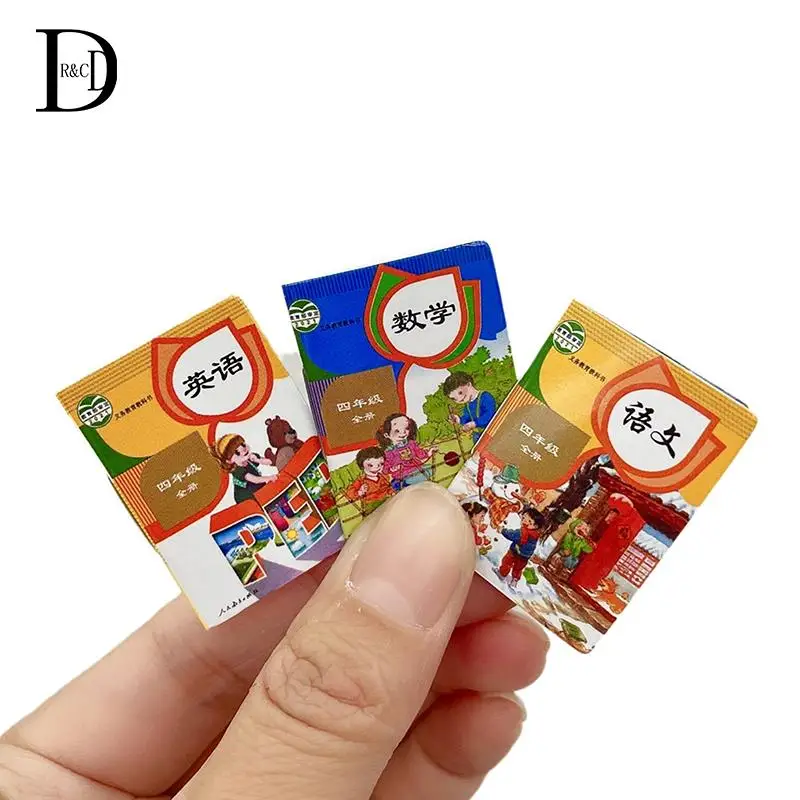 

1:12 Dollhouse Mini Simulation Textbook Scene Props Model For Decor Accessories