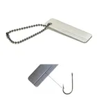 Мини карманная Алмазная точилка для камня точилка для рыболовных крючков инструменты для заточки точилка Открытый брелок крючок точилка