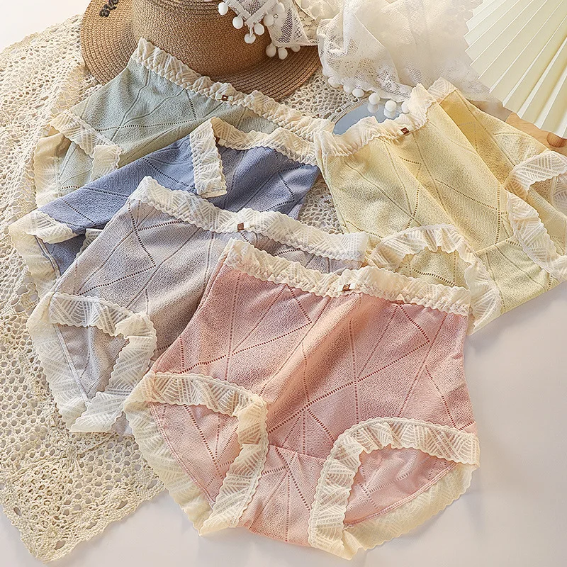 

Sexy Women Underwear High Quality Women Panties Seamless Underwear Solid Low-Rise Female Lingerie