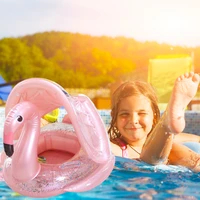 summer baby kids cartoon ring safety swimming ring inflatable beach water fun pool toys swim ring water play toy
