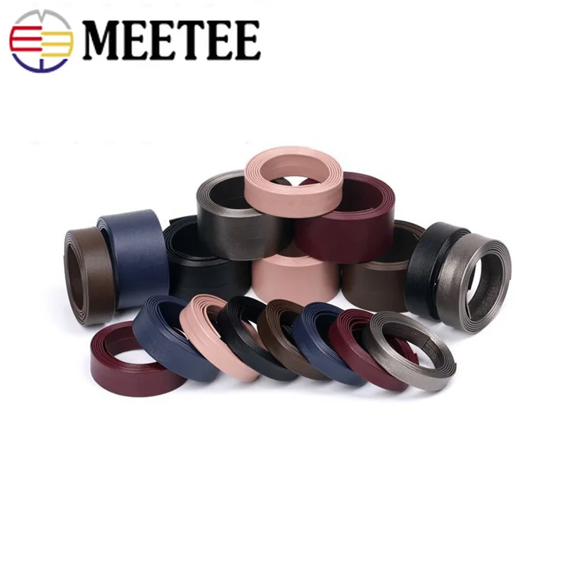 Meetee 5 метров 10/16/30 мм искусственная кожа тесьма PU ручные аксессуары для волос