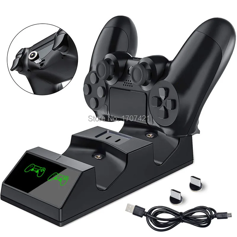 Зарядное устройство для контроллера PS4 USB зарядная док станция Sony Playstation 4 Slim