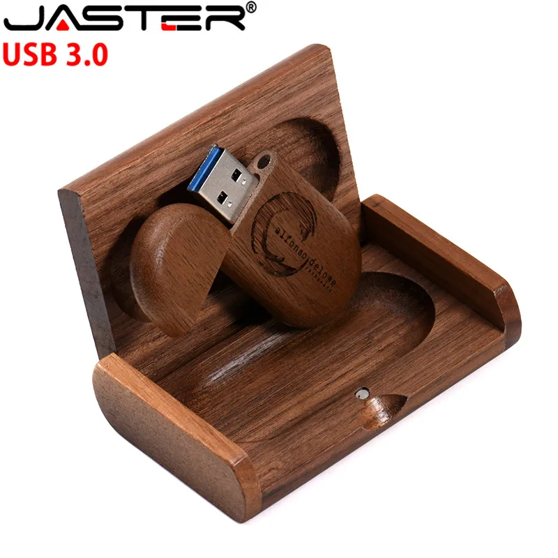 USB-флеш-накопитель JASTER деревянный с коробкой 4/16/32/3 0/128 ГБ | Компьютеры и офис