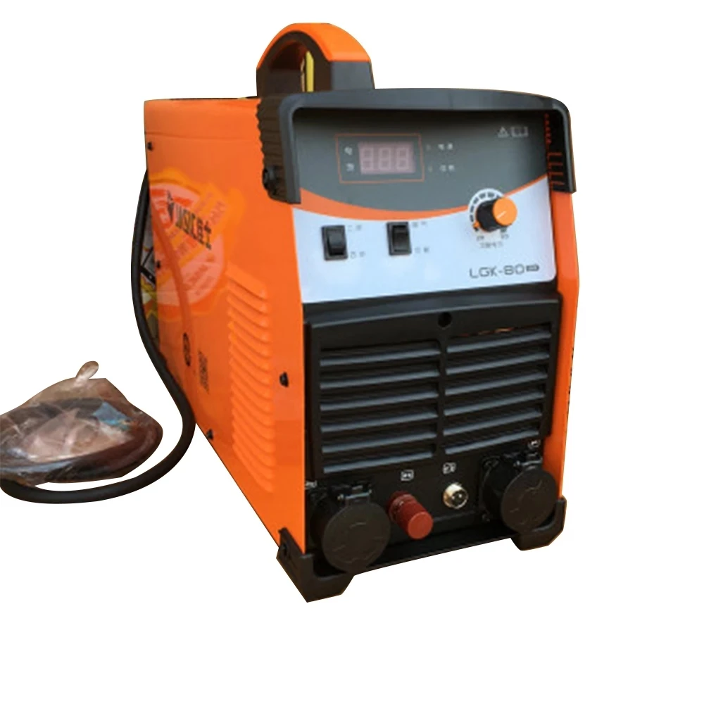 

380V 80A Jasic LGK-80 CUT-80 аппарат для воздушно-плазменной резки резак с P80 P-80 P 80 фонарь руководство по эксплуатации на английском языке в комплекте
