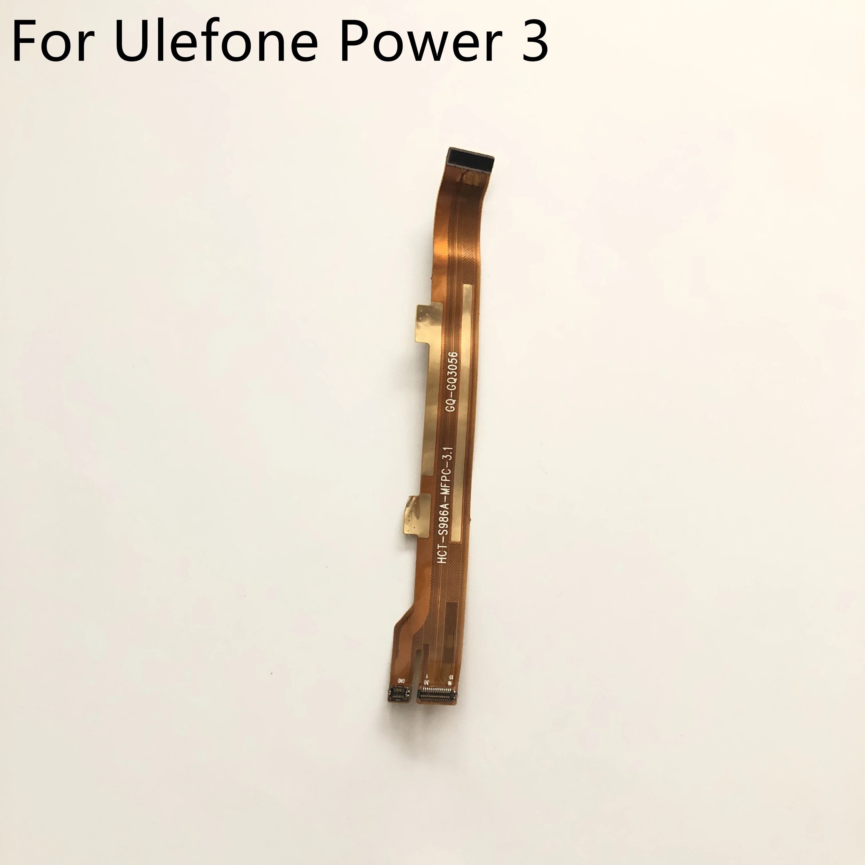 Материнская плата Ulefone Power 3 б/у USB зарядка FPC для смартфонов MT6763 Восьмиядерный 2160
