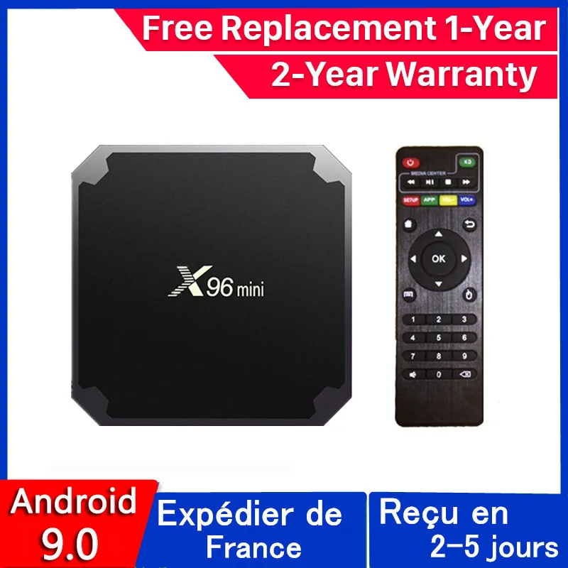 Лучший x96 мини iptv приставка android 9 0 ТВ Amlogic S905W 1 ГБ 8 2 Гб 16 Смарт ip Доставка из