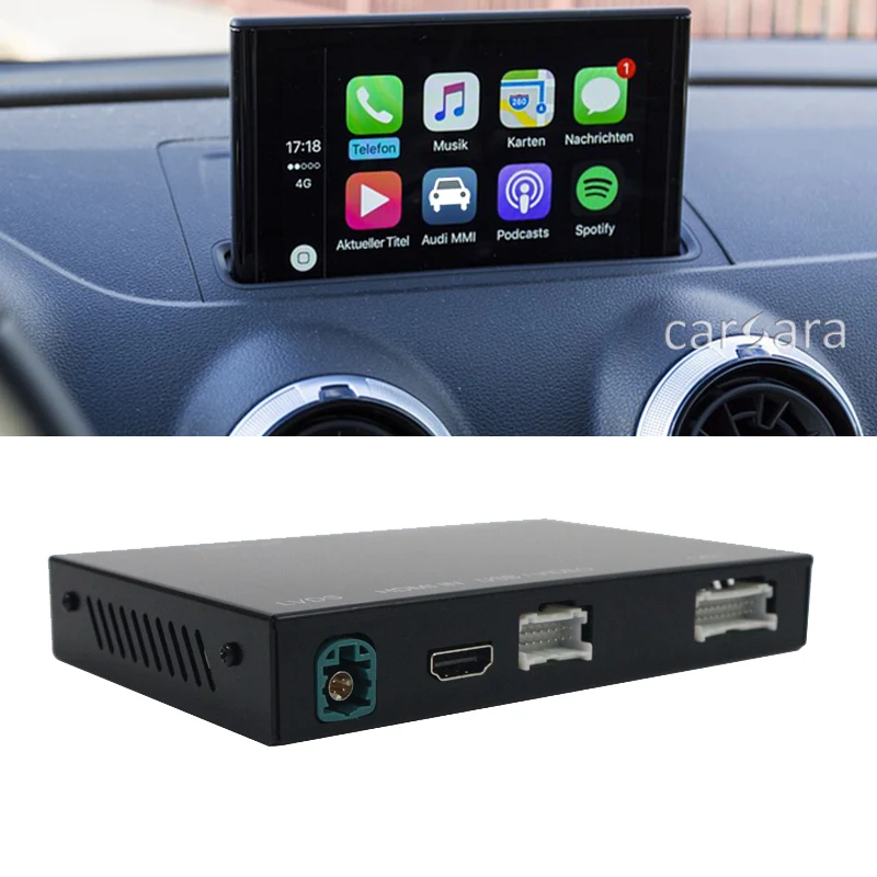 Автомобильное видео OEM интеграция Q2 SQ2 CarPlay Android Авто mirrorlink карта телефона waze